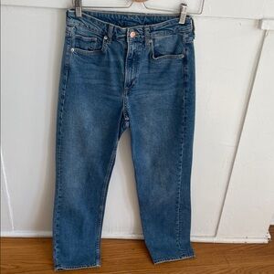 H&M Women's High Rise Jeans - Blue